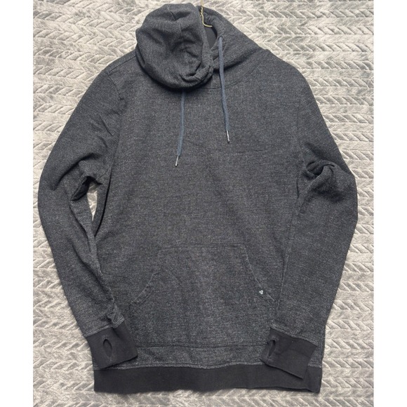 Pact Organic Other - Pact Organic‎ Charcoal Grey Heathered Pullover Hoodie Thumbholes Size M (1491)